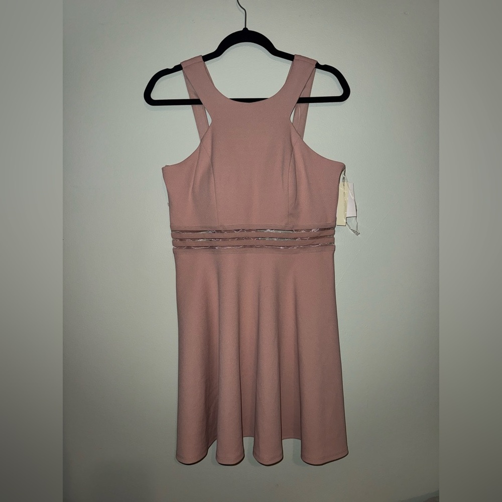Speechless Pink Midi Dress